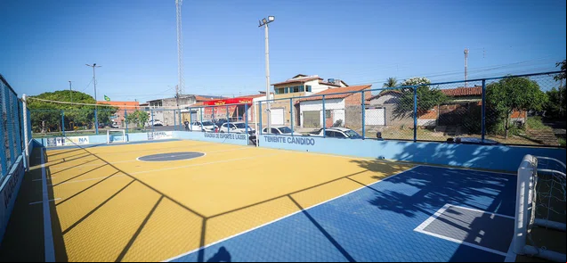 Primeira quadra de Futsal X3 do Brasil é inaugurada na zona Sul da cidade de Teresina