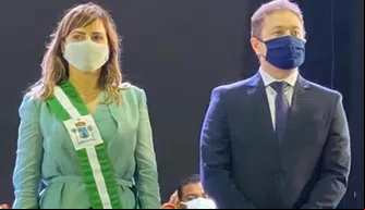 Ivanária Sampaio e Sampaio Júnior. (destaque)