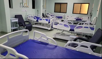 Novos leitos do Hospital Infantil Lucídio Portela (HILP), em Teresina.