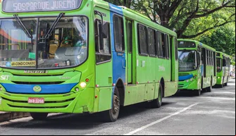 Circulação dos ônibus em Teresina