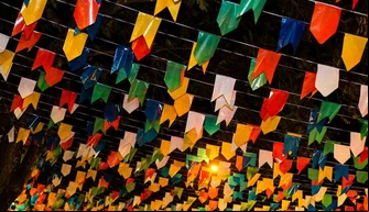 Decoração junina.