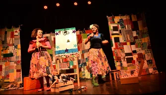 Grupo Escalet em apresentação no Festival Nacional de Teatro do Piauí.