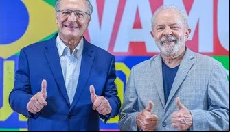 Lula e Geraldo Alckmin
