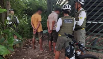 Presos pelo ciclopatrulhamento