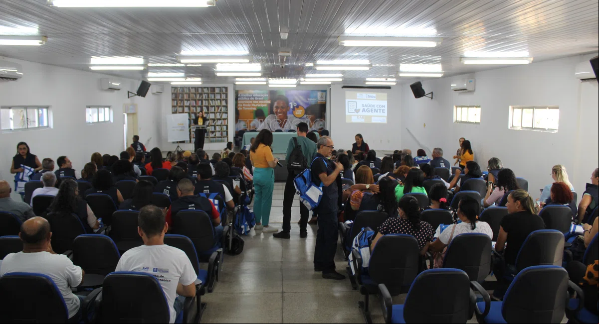 Cerimônia do programa Saúde com Agente