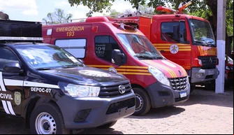 Viaturas policiais do Piauí