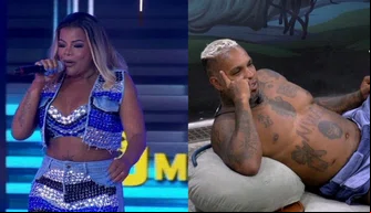 Tati Quebra Barraco após show no bbb24 alfineta mulher de Rodriguinho