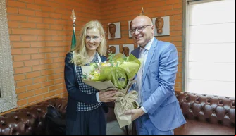 Visita da Embaixadora da União Europeia