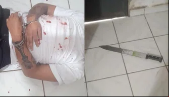 Homem é baleado após invadir quartel da PM com facão em Barras