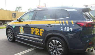 Viatura da Polícia Rodoviária Federal