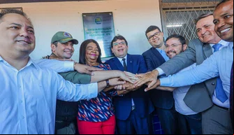 Rafael Fonteles entrega a revitalização da 3ª Companhia do 1º BPM