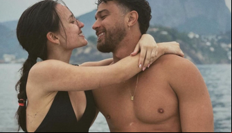 Larissa Manoela e André Luiz Frambach