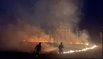 Combate a incêndio pelo Piauí