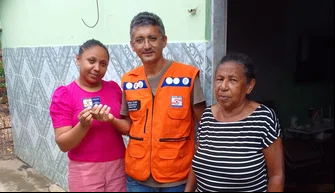 Defesa Civil de Esperantina realiza trabalho preventivo contra alagamentos e enchentes