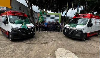 Ambulâncias entregues para o SAMU de Esperantina