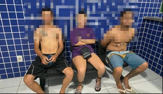 Equipes do 2º Batalhão da Polícia Militar e da Força Tática auxiliaram na ação.